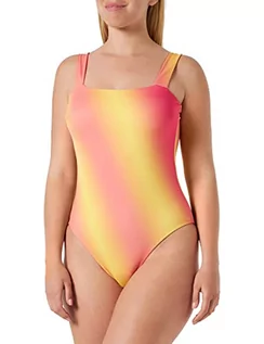 Stroje kąpielowe - sloggi Shore Damski kostium kąpielowy Fornillo One Piece, Pink - Light Combination, XL - grafika 1