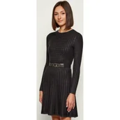 Sukienki - GUESS Sukienka z paskiem HANA - miniaturka - grafika 1