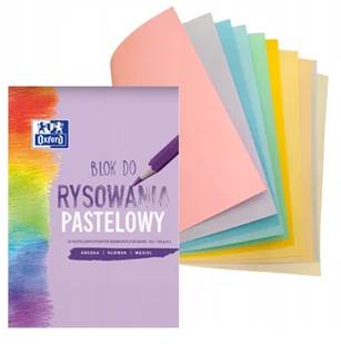 Hamelin, Blok Rysunkowy A4 Oxford 10 Kartek, Pastelowy - Podobrazia, bloki, papiery - miniaturka - grafika 1