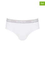 Majtki męskie - Sloggi Slipy (2 pary) w kolorze białym - miniaturka - grafika 1