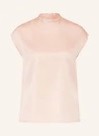Bluzki damskie - Boss Bluzka Bidriz Z Jedwabiu rosa - miniaturka - grafika 1
