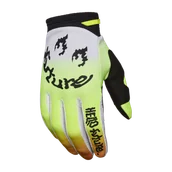 Rękawice motocyklowe - Rękawice Cross FOX 180 Hello Future Złamany Biały/ŻółtyXXL - miniaturka - grafika 1