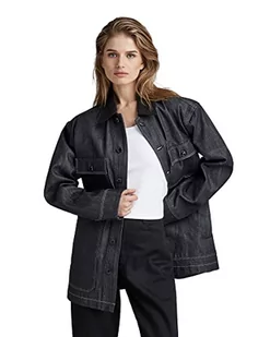 G-STAR RAW Męska kurtka robocza Chore, niebieski (Raw Denim D315-001), M - Kurtki męskie - miniaturka - grafika 1