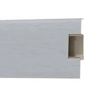 Listwy przypodłogowe - Arbiton Listwa przypodłogowa LARS 70 mm alu light - miniaturka - grafika 1