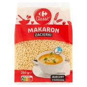 Makaron - Carrefour Classic Makaron jajeczny z kurkumą zacierki 250 g - miniaturka - grafika 1