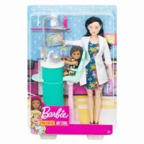Lalka Barbie. Kariera - Dentystka FXP17 Mattel - Lalki dla dziewczynek - miniaturka - grafika 1