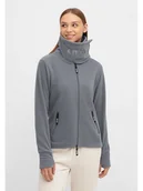 Kurtki damskie - Bench Kurtka polarowa "Funnel" w kolorze szarym - miniaturka - grafika 1