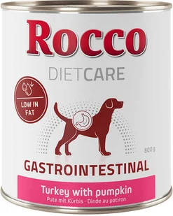 Rocco Diet Care Gastro Intestinal, indyk z dynią - 24 x 800 g - Mokra karma dla psów - miniaturka - grafika 1