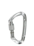Sprzęt wspinaczkowy - Climbing Technology Lime SG karabińczyk, srebrny, w rozmiarze uniwersalnym 2C45800XTBCTSTD - miniaturka - grafika 1