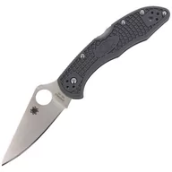 Noże - Spyderco C11FPGY Delica Flat Ground Gray FRN - miniaturka - grafika 1