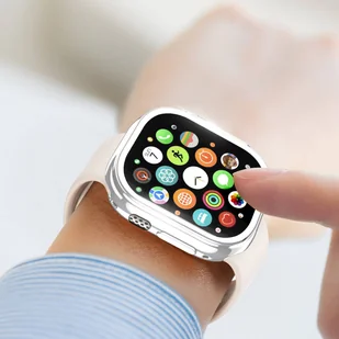 Dux Ducis Samo etui do Apple Watch Ultra 49 mm elastyczny pokrowiec na smartwatch srebrne - Akcesoria do smartwatchy - miniaturka - grafika 8