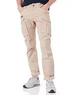 Spodenki męskie - Replay Męskie spodnie cargo Joe Regular-Fit z komfortowej bawełny, beżowe (Desert 015), 28 W / 34 L, Desert 015, 28W / 34L - miniaturka - grafika 1