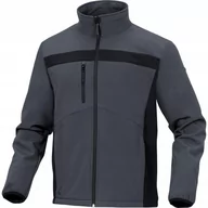 Odzież robocza - Delta Plus Bluza z Softshell Poliestru i elastanu kolor szaro-czarny rozmiar S LULE2GRPT LULE2GRPT - miniaturka - grafika 1