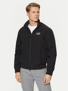 EA7 Emporio Armani Kurtka bomber 8NPB20 PNFZZ 1200 Czarny Regular Fit - Kurtki męskie - miniaturka - grafika 1