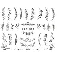 Ozdoby do paznokci - Naklejki Wodne Do Paznokci Letnie Wzory Stz 811 - miniaturka - grafika 1