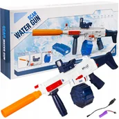 Zabawki i gry sportowe - Pistolet Na Wodę Karabin Automatyczny Wodny Miotacz 2 Magazynki Dla Dzieci - miniaturka - grafika 1