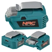 Pozostałe elektronarzędzia - Adapter USB do ładowarki akumulatorowej NAC CH-LI-20V - miniaturka - grafika 1