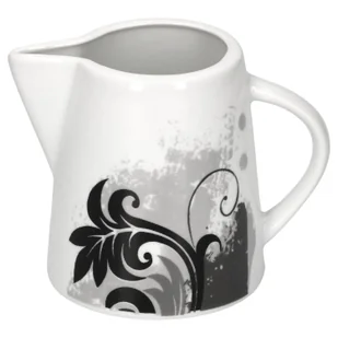 Dzbanek do mleka Black Flower 22cl - Dzbanki i imbryki - miniaturka - grafika 1