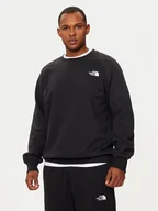 Bluzy męskie - The North Face Bluza Redbox NF0A89FA Czarny Regular Fit - miniaturka - grafika 1
