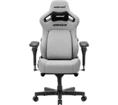 Fotele gamingowe - Anda Seat Kaiser 4 V2 XL Gamingowy do 150kg Tkanina Szary - miniaturka - grafika 1