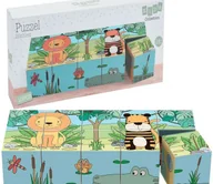 Puzzle - Koopman Klocki Zwierzęta świata, 10 elementów - miniaturka - grafika 1