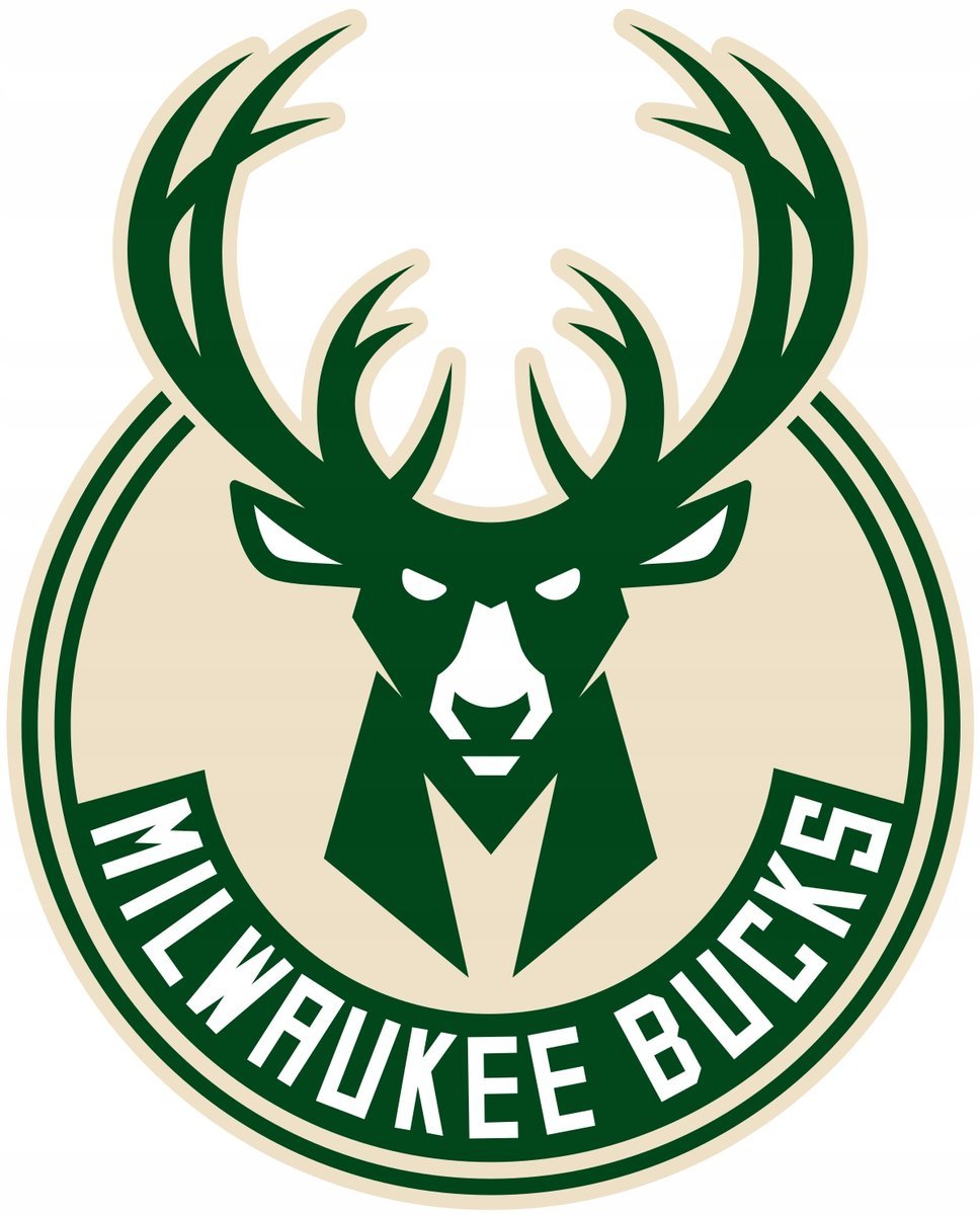 PODKŁADKA POD MYSZ Nadruk 22x18 cm NBA Milwuakee Bucks LOGO Tekst Prezent