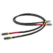 Kable - Tellurium Q Black II RCA - Komplet kabli interkonekt RCA - RCA 2 x 1m 1m ✦ SALON ✦ ZAPYTAJ O RABAT ✦ RATY 30x0% - miniaturka - grafika 1