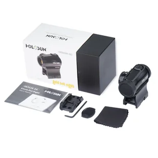 Holosun - Kolimator HE503R-GD Gold Dot - Montaż niski i 1/3 Co-witness - Amunicja i osprzęt ASG - miniaturka - grafika 6