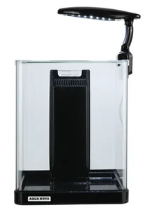 AQUA NOVA Akwarium NANO 14L LED filtr i oświetlenie Czarny - Akwaria i zestawy akwarystyczne - miniaturka - grafika 1