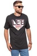 Koszulki męskie - Lee, T-shirt męski, Retro T Faded Black (Tall) L63Uaikd, rozmiar S - miniaturka - grafika 1
