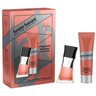 SET BRUNO BANANI Magnetic Woman EDP spray 30ml + SHOWER GEL 50ml - Zestawy perfum damskich - miniaturka - grafika 1