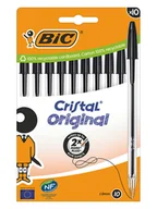 Przybory szkolne - Bic Długopisy (10 szt.) "Cristal" - miniaturka - grafika 1