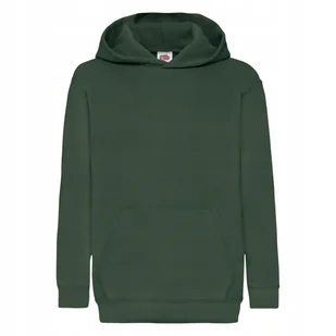 Bluza Dziecięca Z Kapturem Hooded Sweat Zielony butelkowy r. 12-13(152) - Bluzy dla dziewczynek - miniaturka - grafika 1