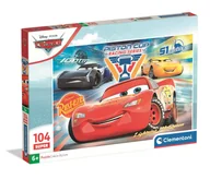 Puzzle - Clementoni, puzzle 104 super cars 25047 - miniaturka - grafika 1