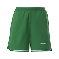 Spodenki damskie - Reebok Damskie szorty tożsamości, zielony Glen, 2XL, Glen Green, XXL - miniaturka - grafika 1