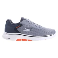 Buty trekkingowe męskie - Buty na co dzień męskie SKECHERS GO WALK 7 CONSISTENT siateczka - miniaturka - grafika 1