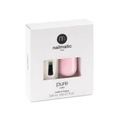 Lakiery do paznokci - Pure Nailmatic Zestaw NAILMATIC, color - Baza i lakier nawierzchniowy do paznokci 2 w 1 + ANNA - różowy, 16 ml - miniaturka - grafika 1