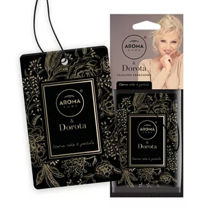AROMA Home&amp;Dorota RÓŻĄ Z PACZULĄ Zawieszka Zapacho WG-029161 - Zapachy samochodowe - miniaturka - grafika 1