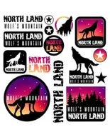 Pasmanteria - Naplamki Wilki - naprasowywanki na ubranie - miniaturka - grafika 1