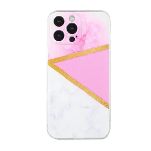König Design Etui kompatybilne z Apple iPhone 12 Pro Plastikowe, miękkie etui na telefon komórkowy - Różowe etui na telefon komórkowy - Etui i futerały do telefonów - miniaturka - grafika 1