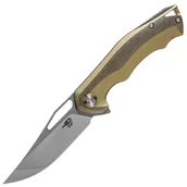 Noże - Nóż składany Bestech Knives Tercel - Retro Gold - miniaturka - grafika 1