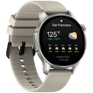 Smartwatch - Zeblaze Btalk 3 Beżowy - miniaturka - grafika 1