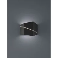 Lampy ścienne - Trio Leuchten Zorro nowoczesny kinkiet LED, czarny mat, 18 cm - miniaturka - grafika 1