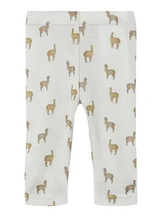 Lil Atelier Legginsy w kolorze szarym - Spodenki dla niemowląt - miniaturka - grafika 1
