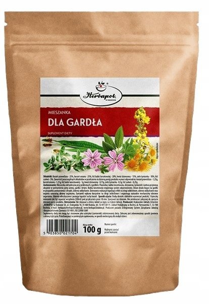 Mieszanka DLA GARDŁA 100g Herbapol Kraków