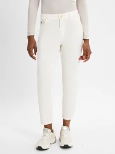 Tommy Hilfiger Spodnie Kobiety Sztruks biały jednolity, 34 - Spodnie sportowe damskie - miniaturka - grafika 1