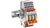 Kostki, złączki, wtyczki - Wago Listwa kontrolna LKW 6-elementowa do zwierania przekładników prądowych 848-493 848-493 - miniaturka - grafika 1