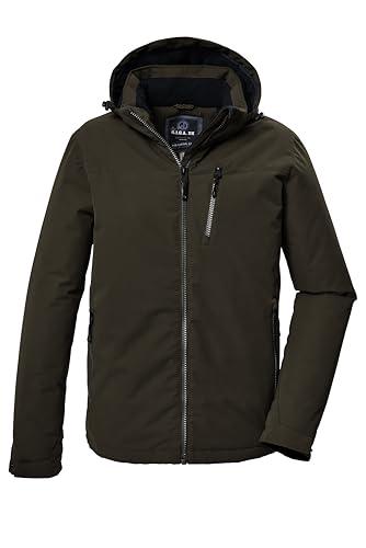 G.I.G.A. DX Męska kurtka funkcyjna/kurtka outdoorowa z odpinanym kapturem GW 64 MN JCKT, oliwkowa brązowa, 3XL, 42539-000