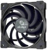 Wentylatory komputerowe - Akasa Alucia SM12 PWM Lüfter, 120mm - schwarz AK-FN128 - miniaturka - grafika 1