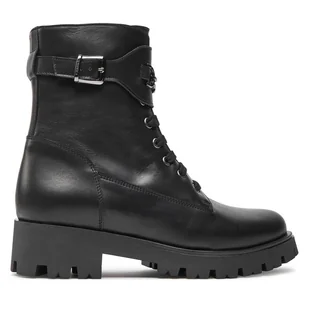 Trapery TWINSET Anfibio 242GCJ S Czarny - Botki damskie - miniaturka - grafika 1